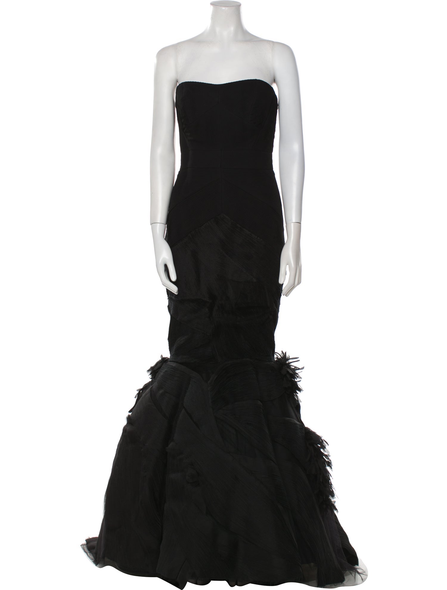 Vera Wang Silk Long Dress