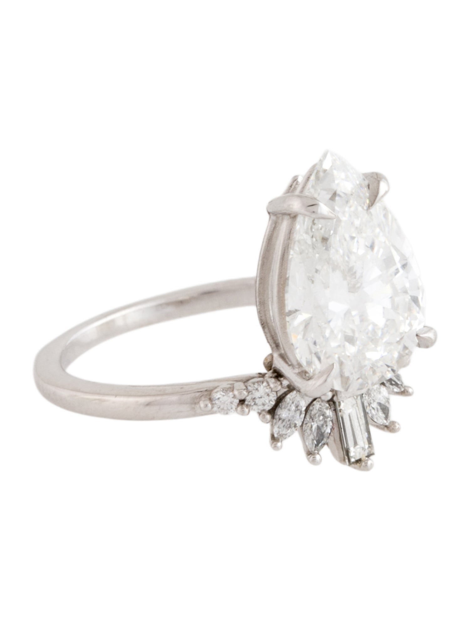 Vera Wang 14K 3.07ct Lab-Grown Diamond Engagement Ring