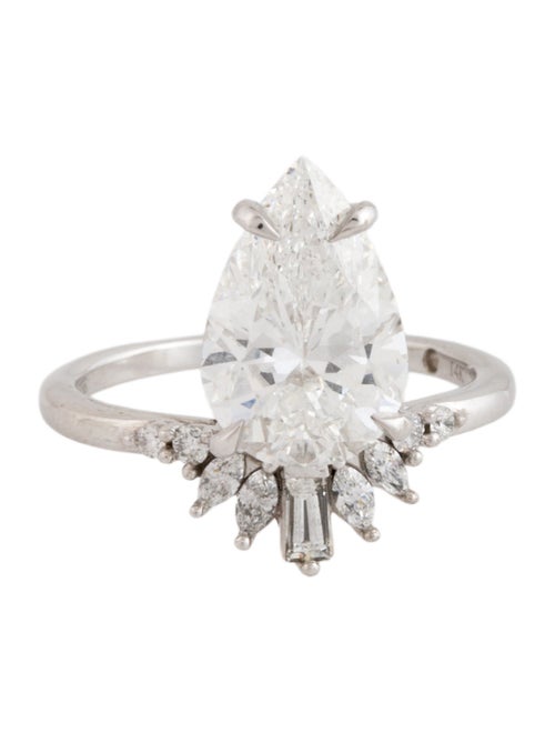 Vera Wang 14K 3.07ct Lab-Grown Diamond Engagement Ring