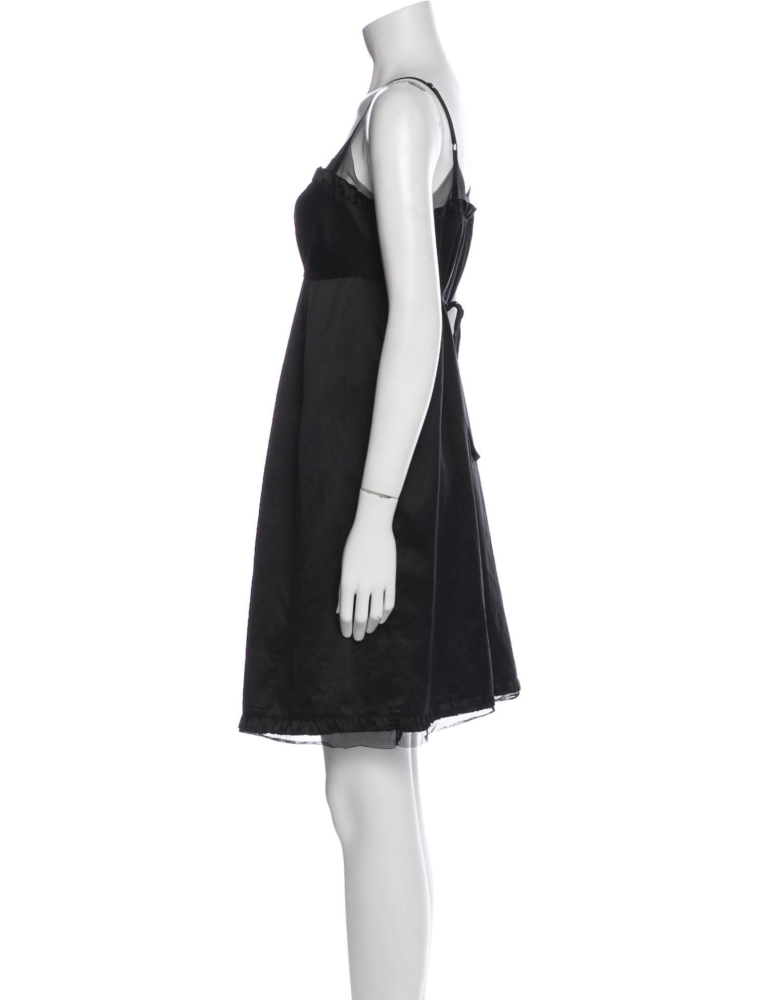 Vera Wang Silk Mini Dress