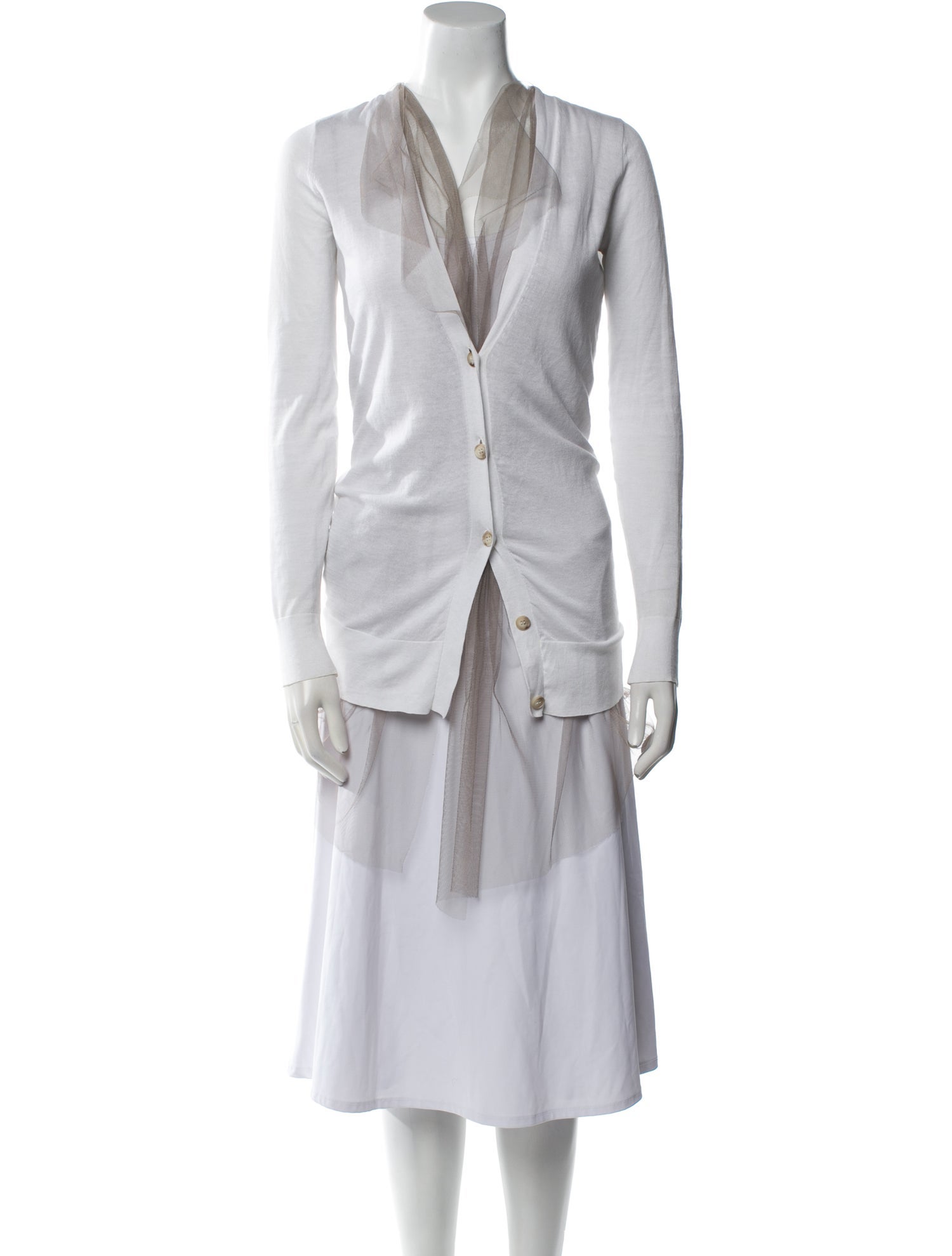 Vera Wang V-Neck Sweater