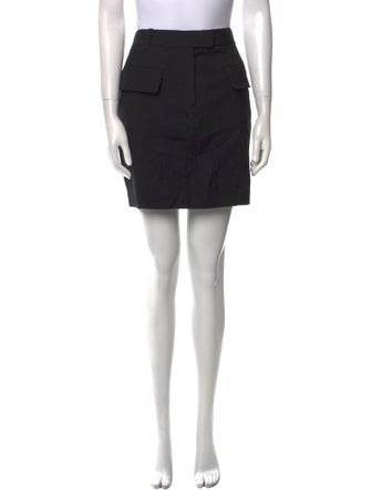 Vera Wang Wool Mini Skirt