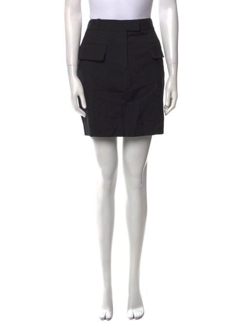 Vera Wang Wool Mini Skirt