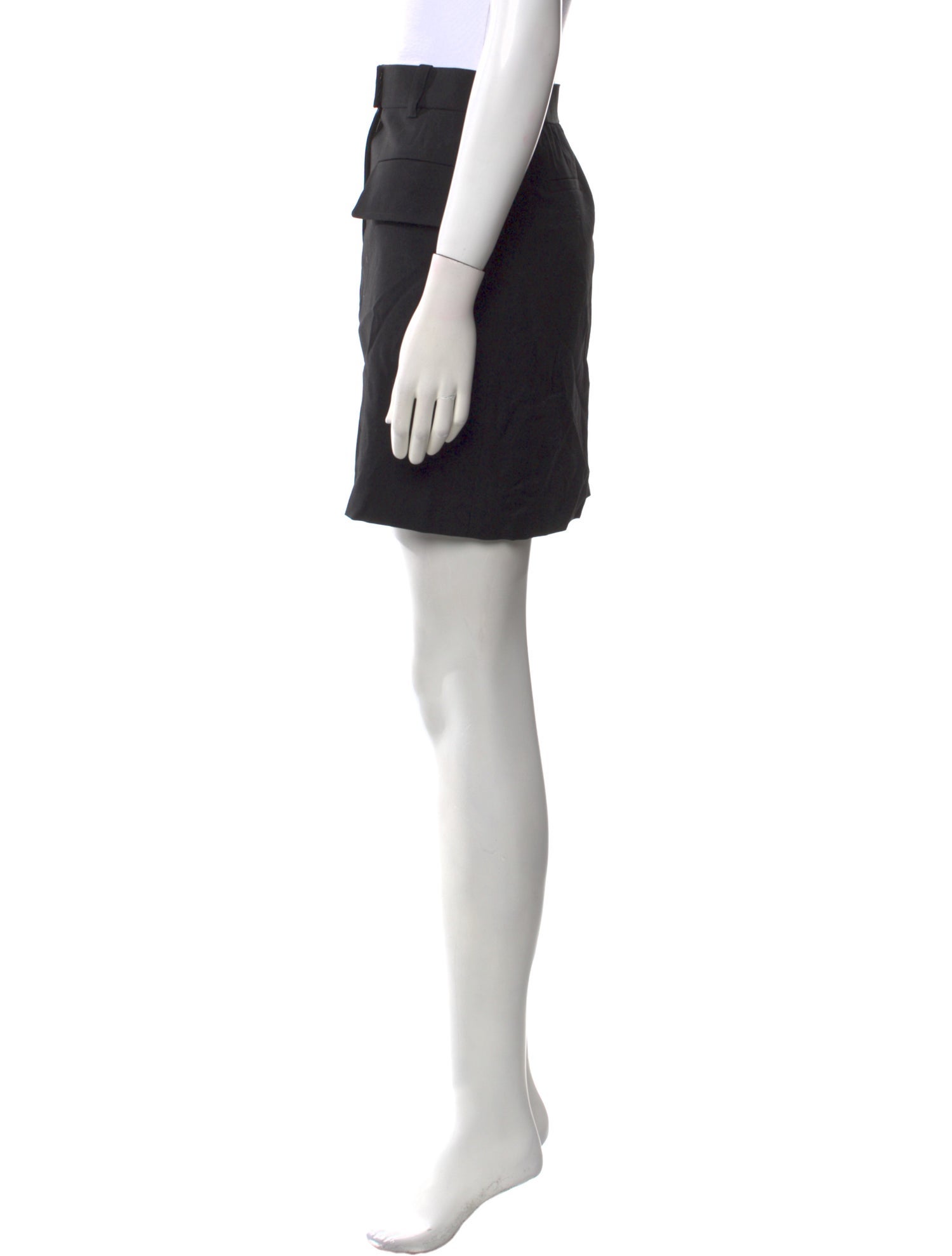 Vera Wang Wool Mini Skirt