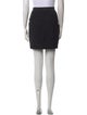 Vera Wang Wool Mini Skirt