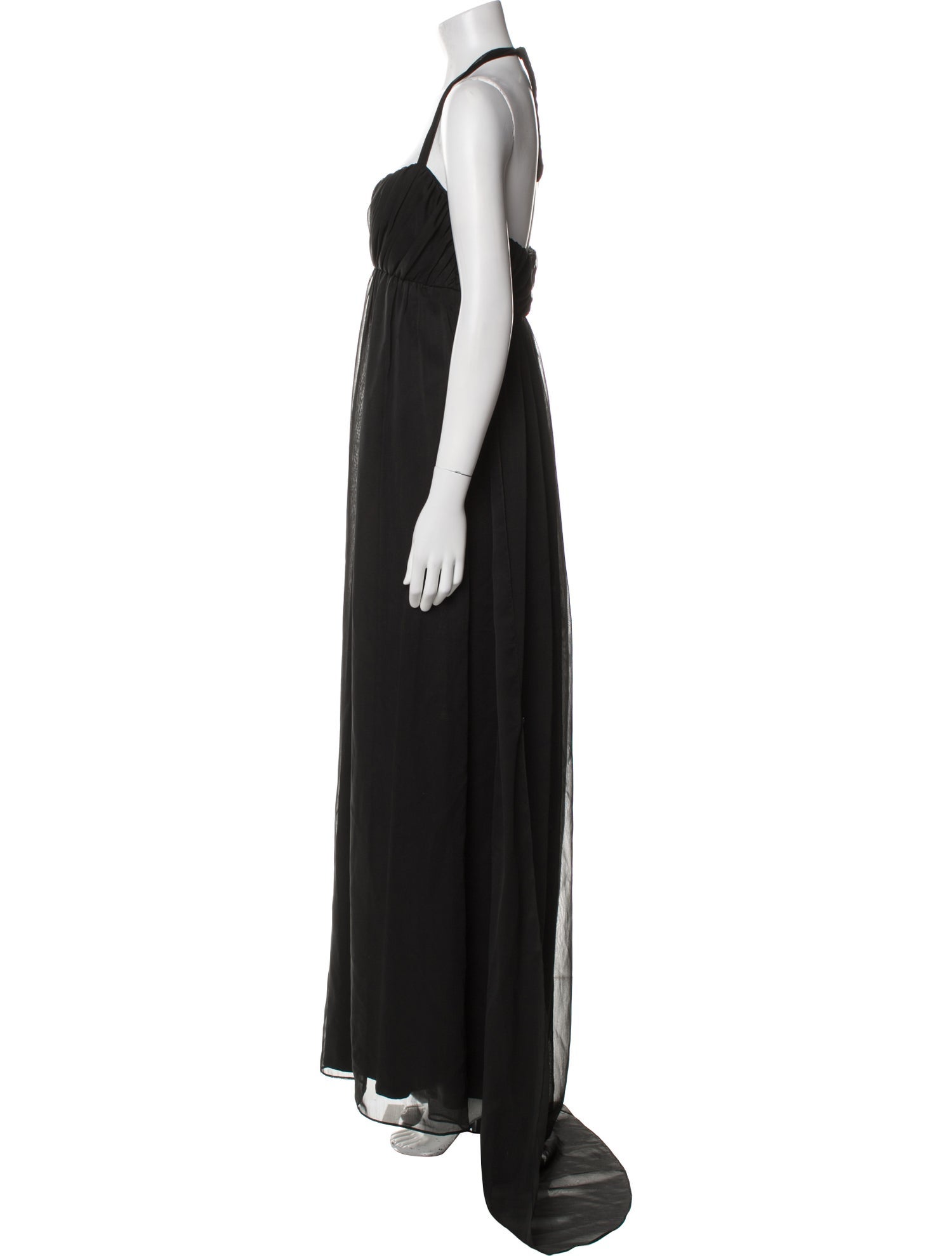 Vera Wang Halterneck Long Dress