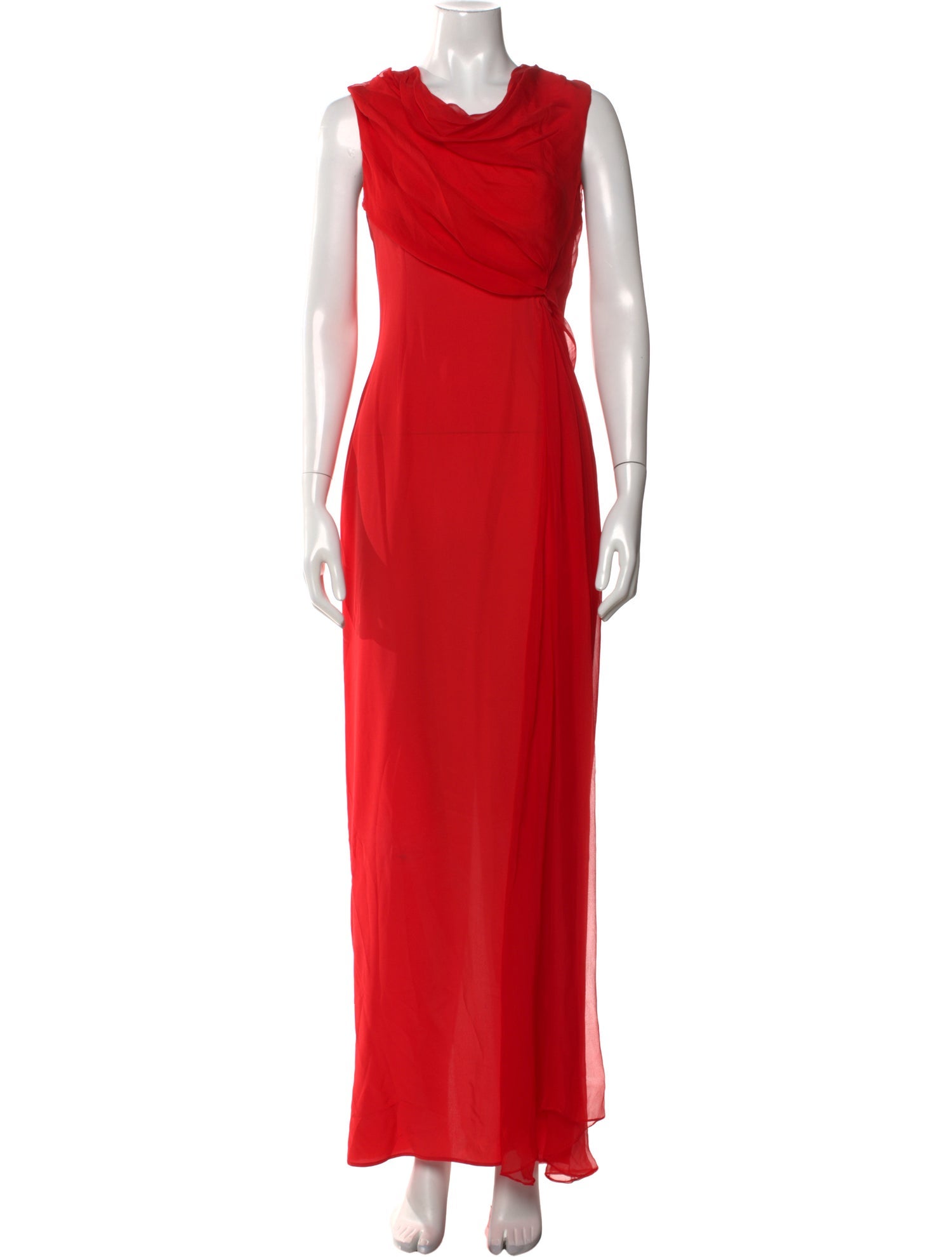 Vera Wang Silk Long Dress