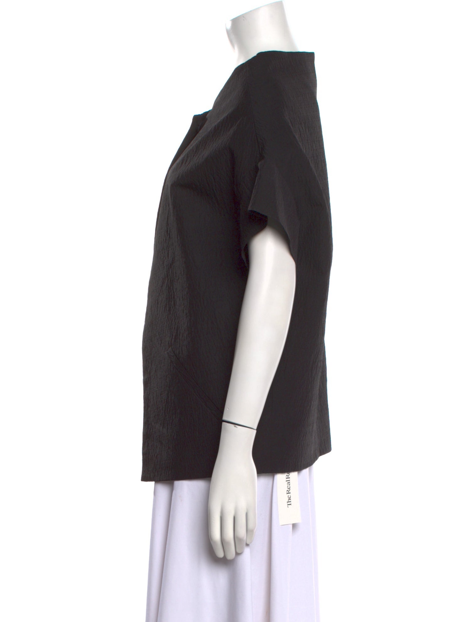 Vera Wang Wool Cowl Neck Top