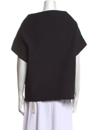 Vera Wang Wool Cowl Neck Top