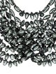 Vera Wang Sequins, Crystal & Fabric Collar Necklace