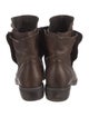 Vera Wang Leather Moto Boots