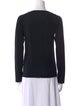 Vera Wang V-Neck Long Sleeve Sweatshirt