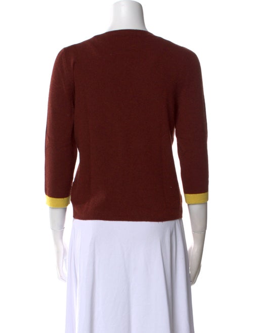 Vera Wang Cashmere Scoop Neck Sweater