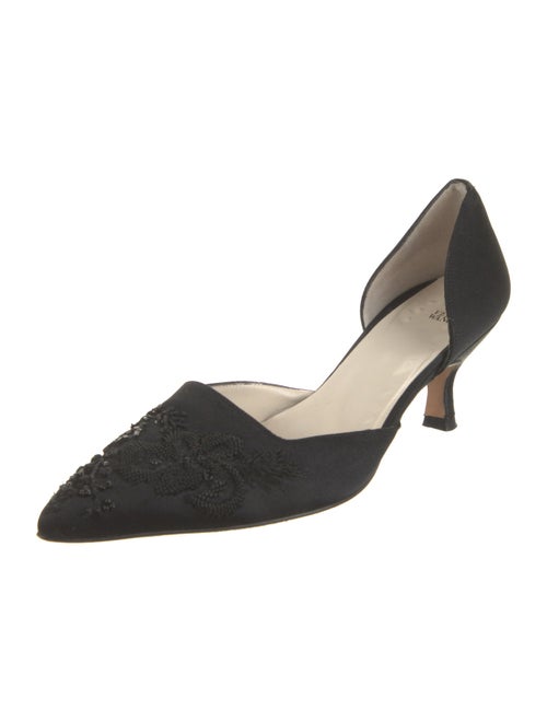 Vera Wang Satin D'Orsay Pumps