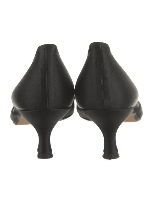 Vera Wang Satin D'Orsay Pumps