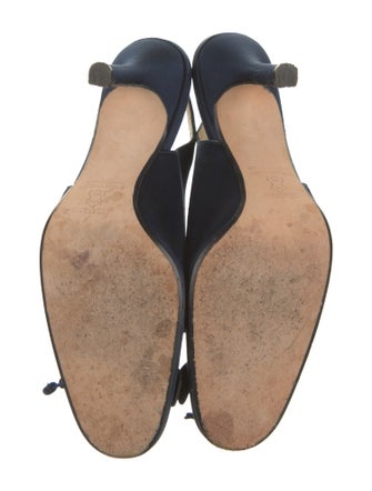 Vera Wang Satin Slingback Pumps