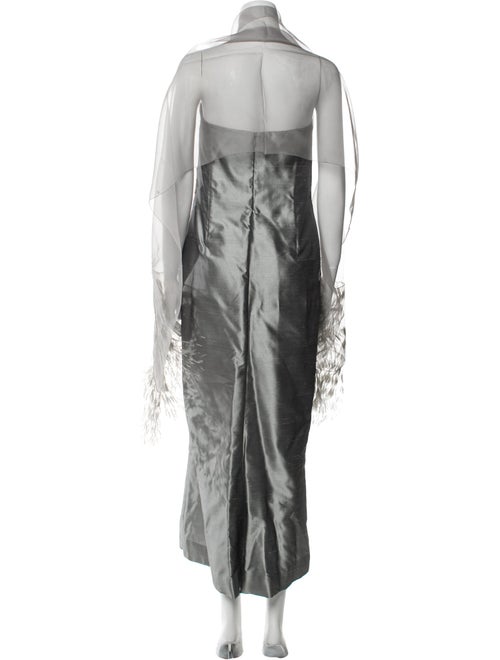 Vera Wang Silk Midi Length Dress