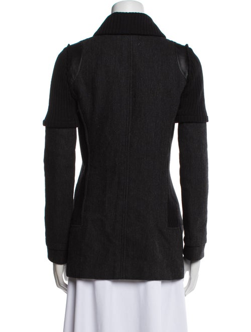 Vera Wang Wool Tweed Pattern Jacket