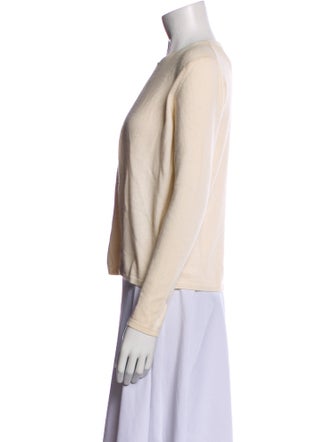 Vera Wang Cashmere Crew Neck Sweater
