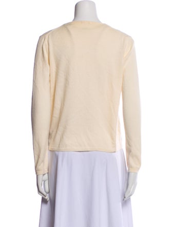 Vera Wang Cashmere Crew Neck Sweater