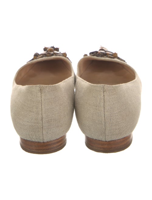 Vera Wang Canvas Flats