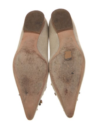 Vera Wang Canvas Flats