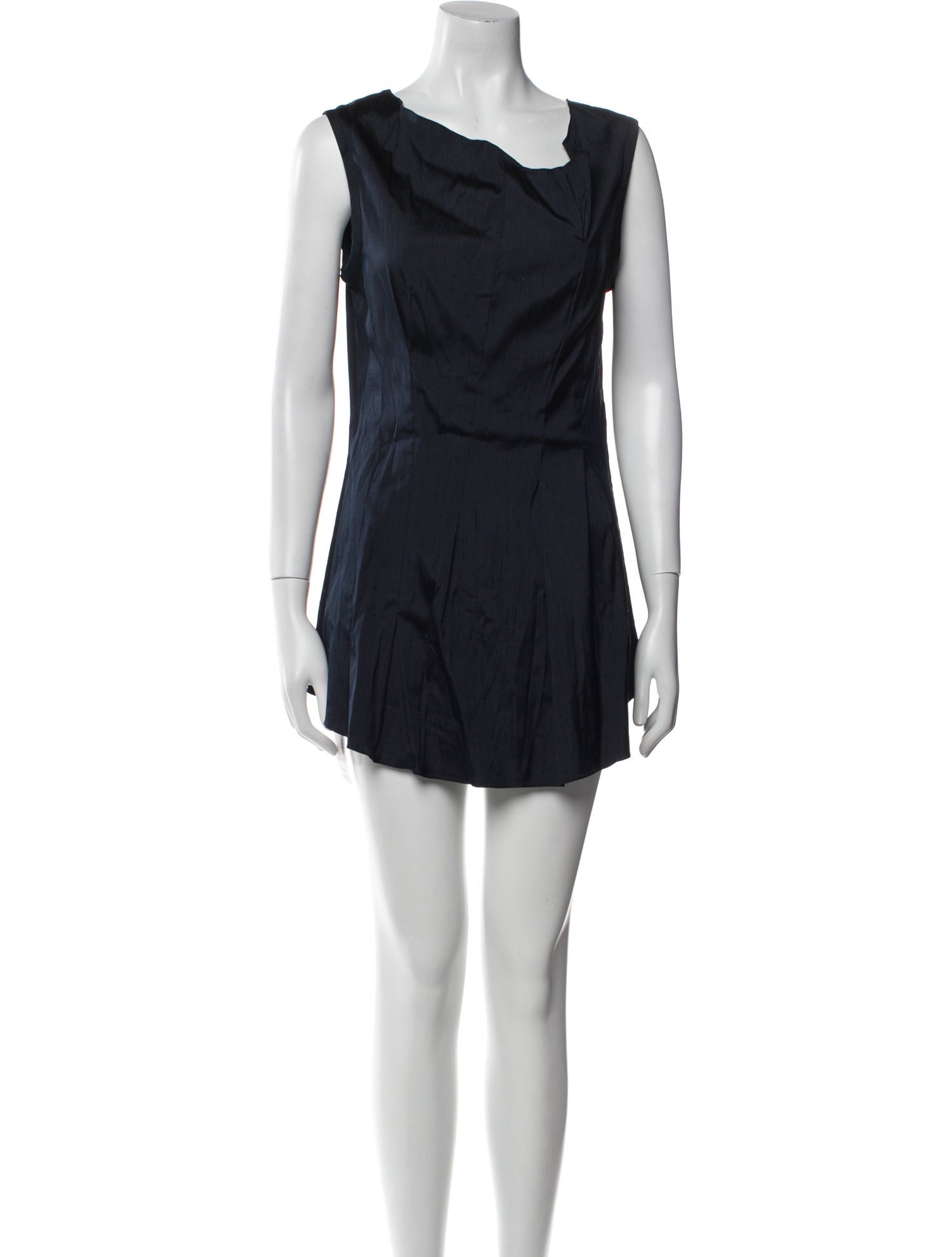 Vera Wang Silk Mini Dress