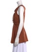 Vera Wang Cowl Neck Sleeveless Tunic