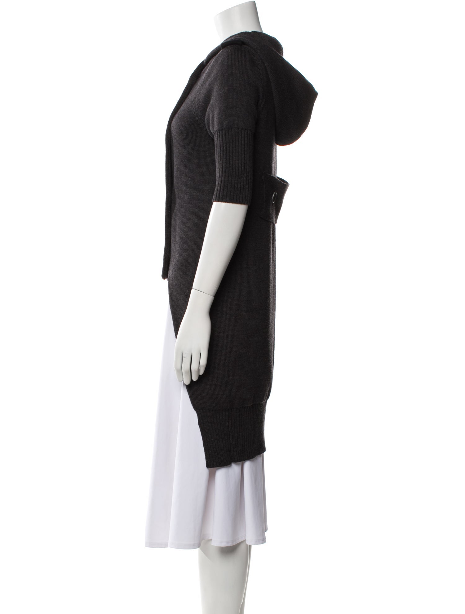 Vera Wang Merino Wool Crew Neck Sweater