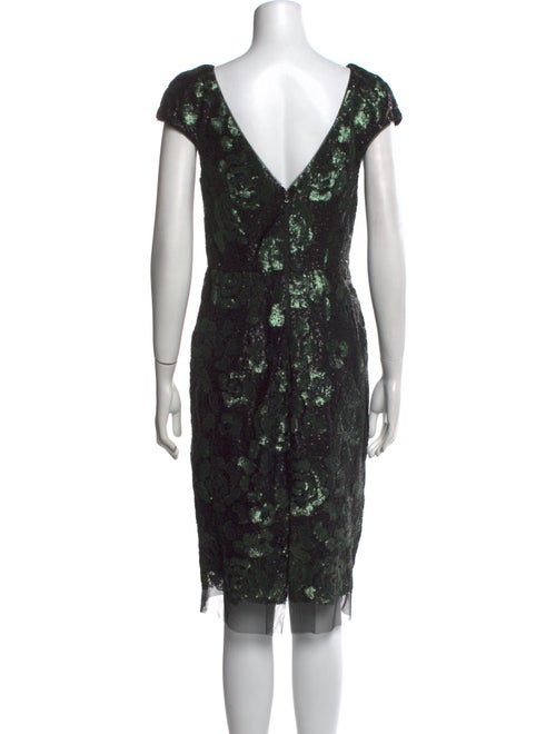 Vera Wang Printed Mini Dress