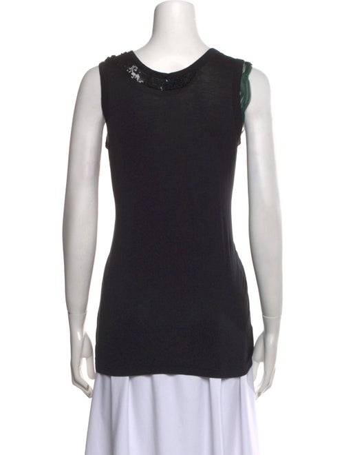 Vera Wang Scoop Neck Sleeveless Top