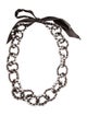 Vera Wang Crystal Link Long Necklace