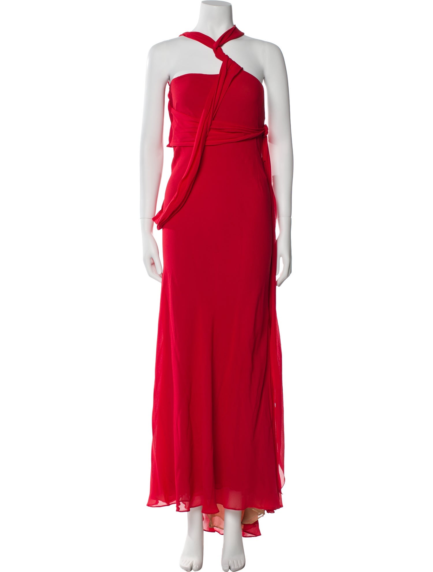 Vera Wang Silk Long Dress