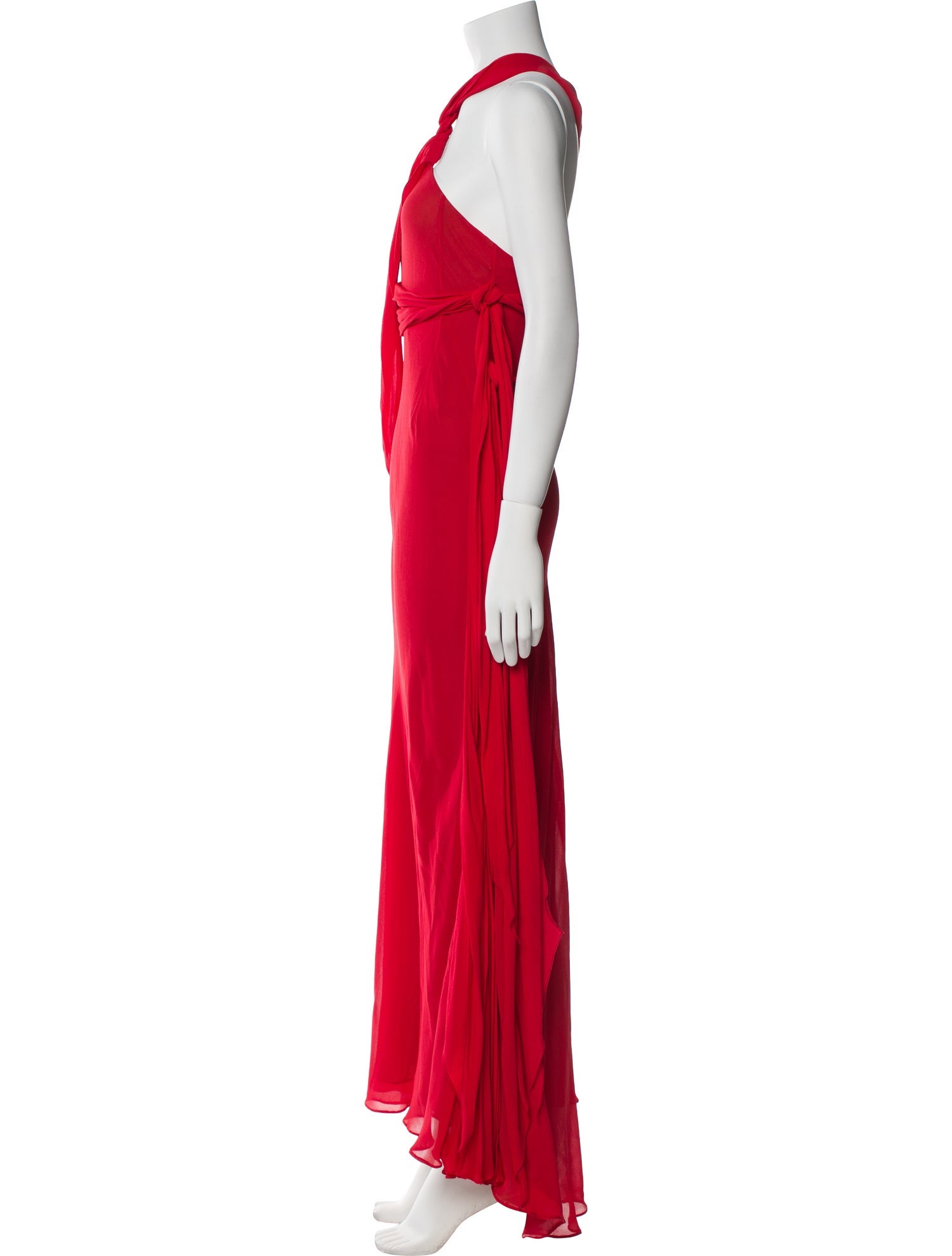 Vera Wang Silk Long Dress