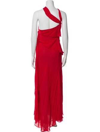Vera Wang Silk Long Dress