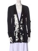 Vera Wang Wool Printed Sweater