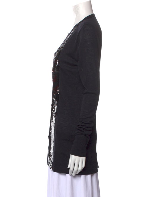 Vera Wang Wool Printed Sweater