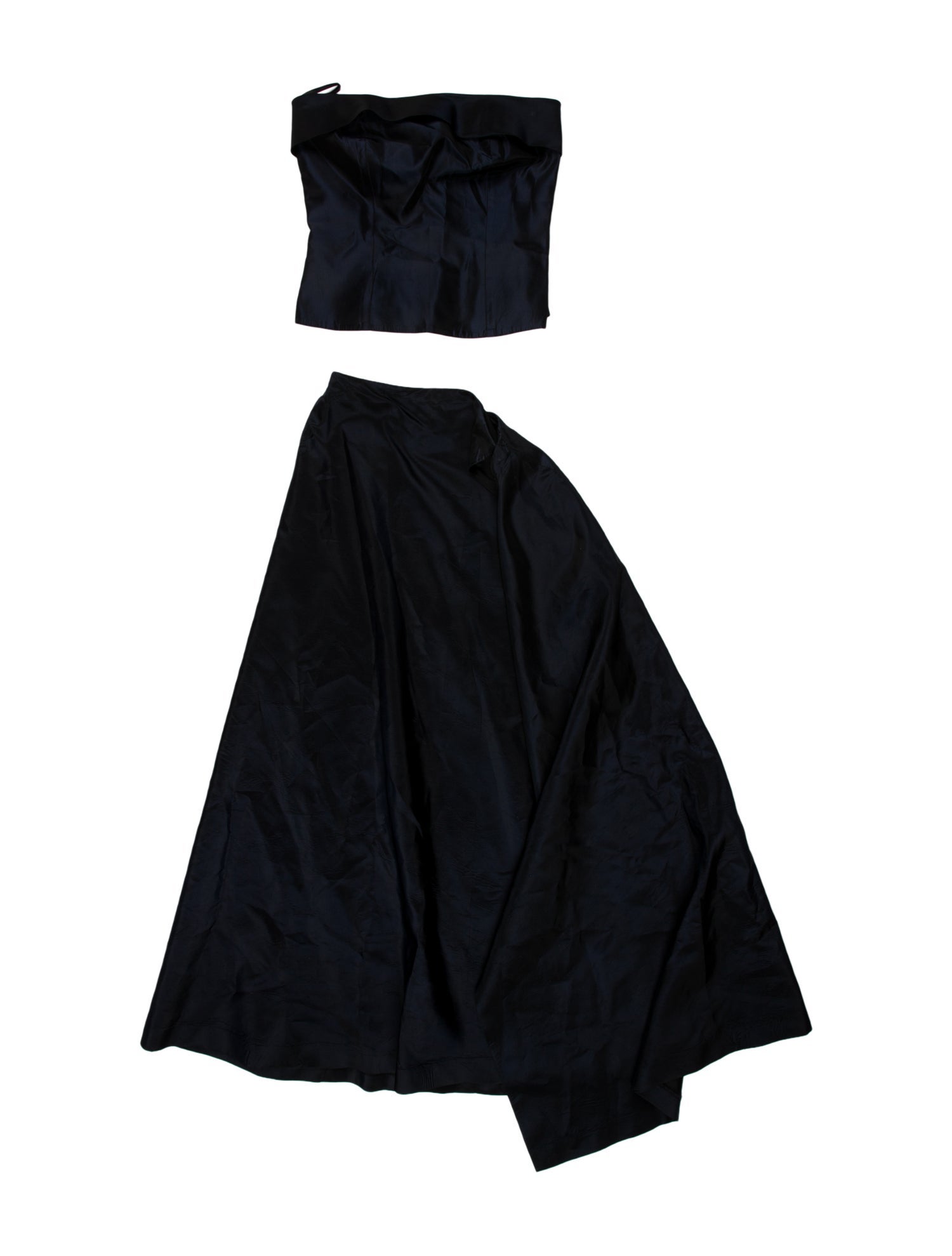 Vera Wang Pleated Accents Skirt Set