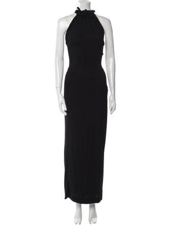 Vera Wang Halterneck Long Dress