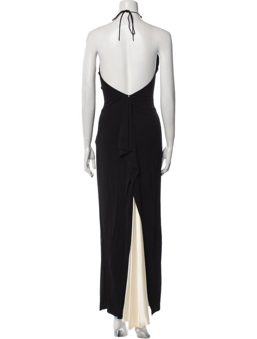Vera Wang Halterneck Long Dress