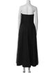 Vera Wang Strapless Midi Length Dress