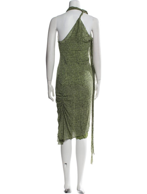 Vera Wang Silk Midi Length Dress