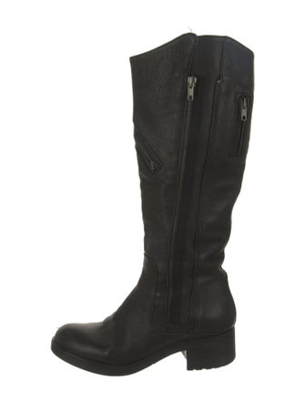 Vera Wang Leather Riding Boots