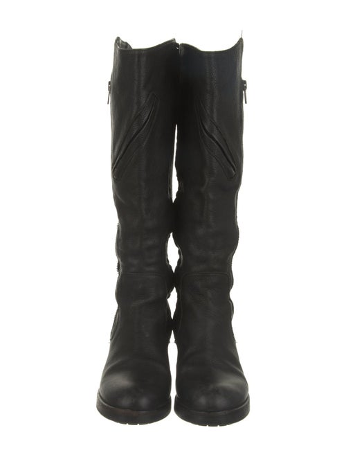 Vera Wang Leather Riding Boots