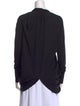 Vera Wang Wool Open Front Sweater