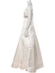 Vera Wang Strapless Long Dress