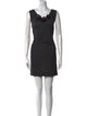 Vera Wang Scoop Neck Mini Dress