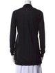 Vera Wang Merino Wool Open Front Sweater
