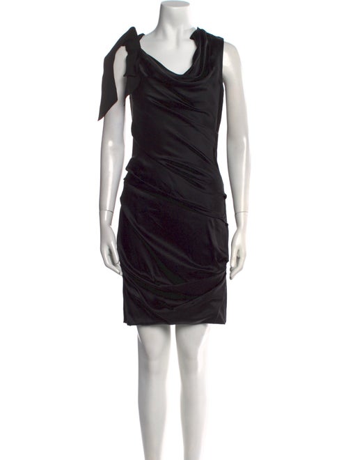 Vera Wang Silk Knee-Length Dress