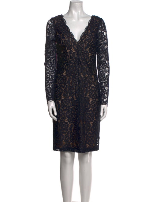 Vera Wang Nylon Knee-Length Dress